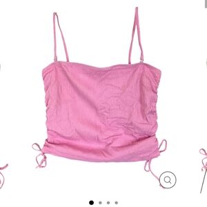 Pink Metallic Bikini